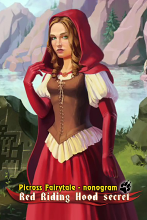 Picross Fairytale - nonogram: Red Riding Hood secret